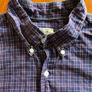 J.Crew Plaid Long Sleeve Button Down Shirt